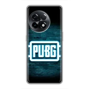 Чехол PUBG для ВанПлас 11 (AlphaPrint) (Лого PUBG)