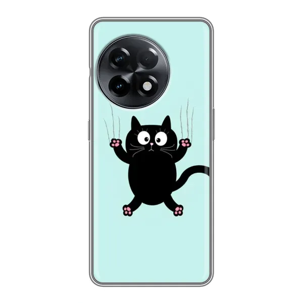 Чехол с принтом «Падающий кот» для OnePlus 11
