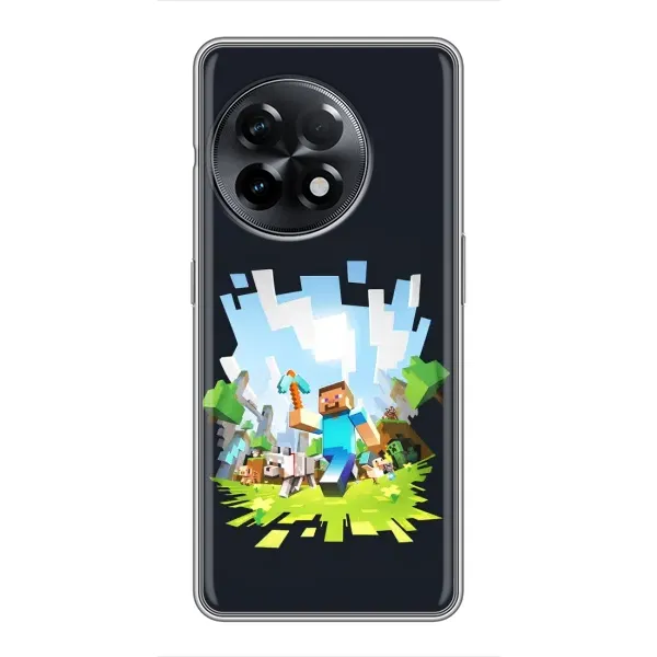 Чехол с принтом «персонажи Minecraft» для OnePlus 11