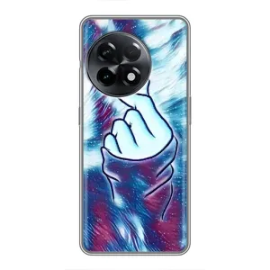 Чохол з принтом «Радужне серце» для OnePlus 11