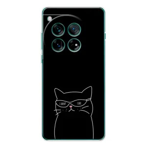 Чехол с рисунком кот на OnePlus 11R (Равнодушный кот)