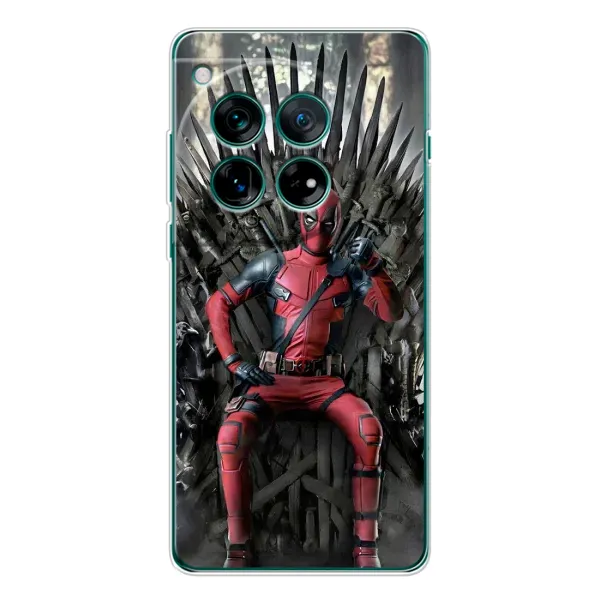 Чехол с принтом «Дэдпул на троне» для OnePlus 11R