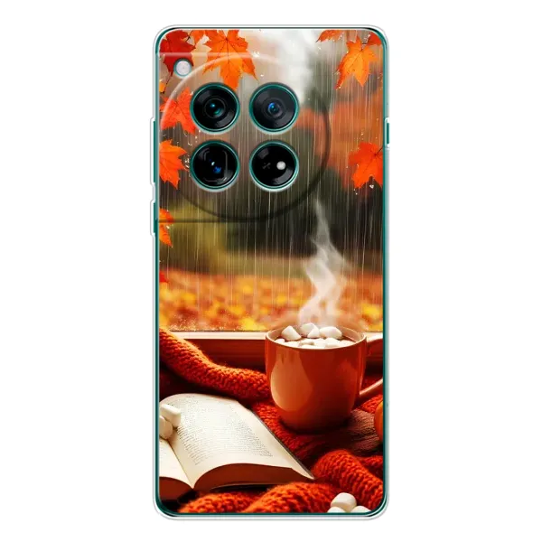 Чехол с принтом «Кофе и дождь» для OnePlus 11R
