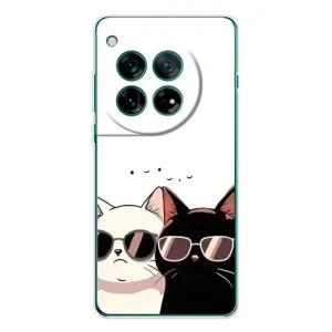 Чехол с рисунком кот на OnePlus 11R (Коты в очках)