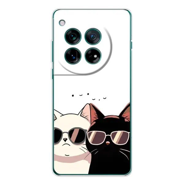 Чехол с принтом «Коты в очках» для OnePlus 11R