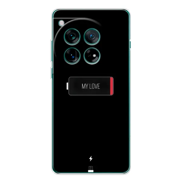 Чехол с принтом «Love battery» для OnePlus 11R Чехол с принтом «Love battery» для OnePlus 11R