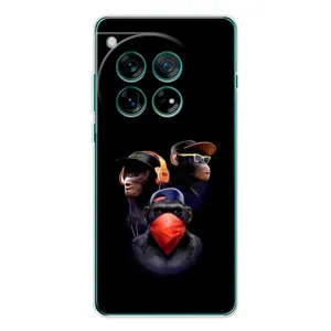 Чехол с Обезьянами OnePlus 11R - (AlphaPrint) (Три обезьяны)