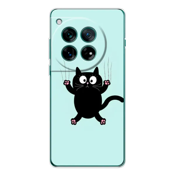 Чехол с принтом «Падающий кот» для OnePlus 11R Чехол с принтом «Падающий кот» для OnePlus 11R