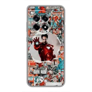 Чехлы с героями Марвел OnePlus 12 Pro (VPrint) (Айронмен)