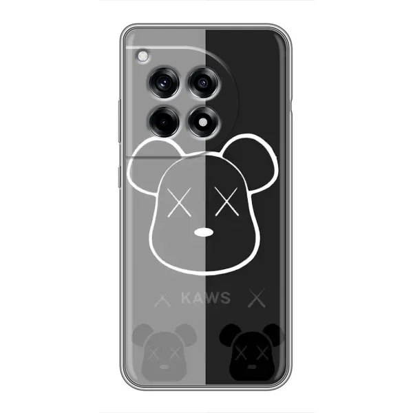 Чехол с принтом «БеарБрик глаза» для OnePlus 12 Pro
