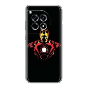 Чехлы с героями Марвел OnePlus 12 Pro (VPrint) (Человек железный)