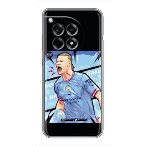 Чехлы с футболистом Ерлинг Холанд для OnePlus 12 Pro (AlphaPrint) (гол Эрлинг Холланд)