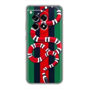 Чехлы ГУЧЧИ для ВанПлас 12 Про (AlphaPrint) (Gucci змия)