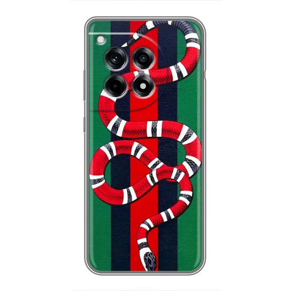 Чехол с принтом «Gucci змия» для OnePlus 12 Pro
