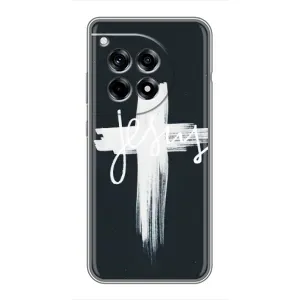 Чехол для OnePlus 12 Pro (AlphaPrint) - (Христианские) (Иисус)
