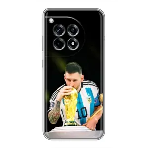 Чехлы для OnePlus 12 Pro (Leo чемпион) (AlphaPrint) (Кубок Месси)