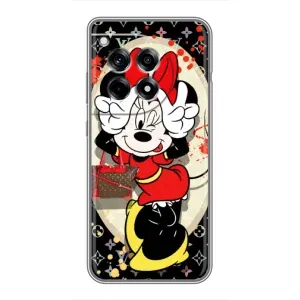 Чехол Disney Mouse OnePlus 12 Pro (PREMIUMPrint) (Минни peace)