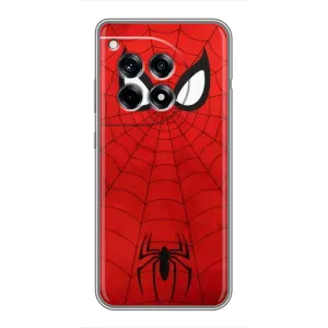 Чехол с человеком пауком для OnePlus 12 Pro - (AlphaPrint) (Паук (Марвел))
