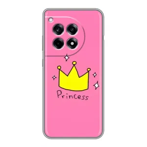 Чехол с картинкой (Стильные) для ВанПлас 12 Про - (AlphaPrint) (Princess)