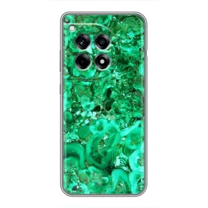 Мраморный чехол на OnePlus 12 Pro (VPrint) (Салатный Мрамор)