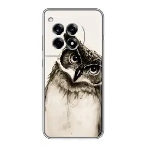 Чехол с птицами на OnePlus 12 Pro (VPrint) (Сова)