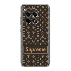 Чехол для OnePlus 12 Pro с картинкой Supreme (AlphaPrint) (Supreme LV)