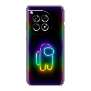 Чехол Амонг Ас для OnePlus 12 Pro (AlphaPrint) (Яркий скин)