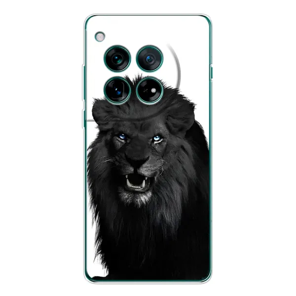 Чохол з принтом «Чорний ЛЕВ» для OnePlus 12