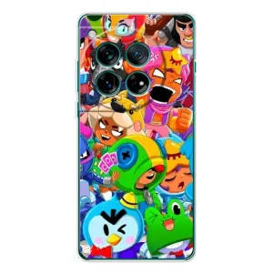 Чехол для OnePlus 12 Бравл Старс (VPrint) (герои Бравл Старс)