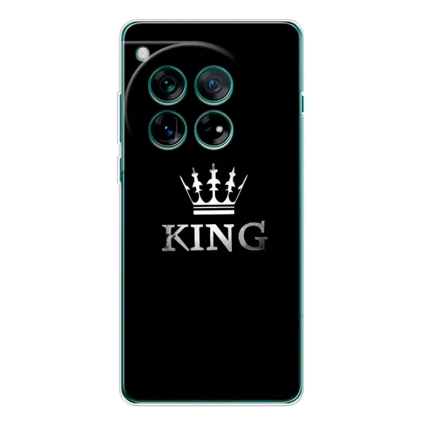 Чехол с принтом «KING» для OnePlus 12 Чехол с принтом «KING» для OnePlus 12