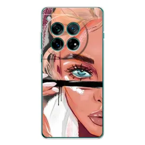 Чохол з друком для OnePlus 12 - (Мода) (AlphaPrint) (Макіяж)