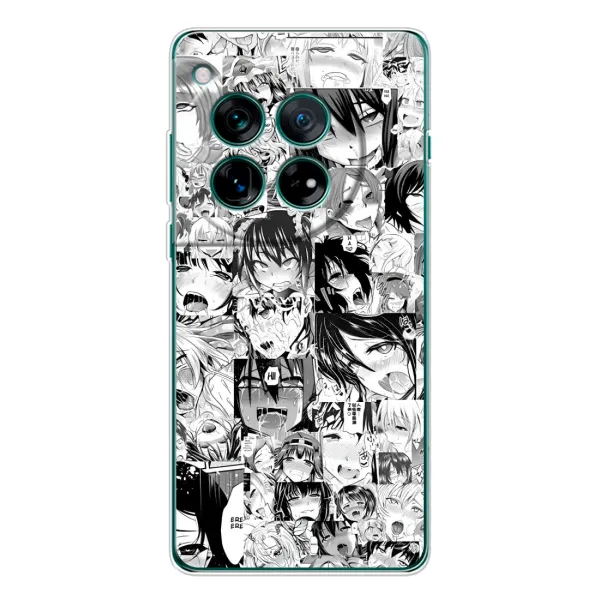 Чехол с принтом «Ahegao manga» для OnePlus 12