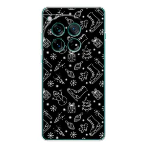 Новорічні, Святкові Чохли для OnePlus 12 - 2024 год (Новорічний фон)
