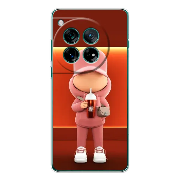 Чохол з принтом «З Кавою» для OnePlus 12