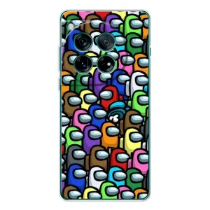 Чохли Амонг Ас для OnePlus 12 (AlphaPrint) (Убитий)