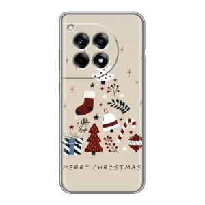 Рождественские, Праздничные Чехлы для ВанПлас 12р (Merry Christmas)