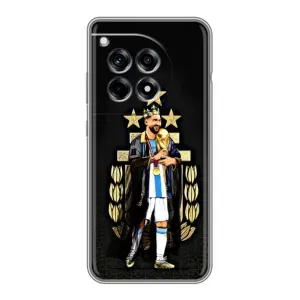 Чехлы для OnePlus 12R (Leo чемпион) (AlphaPrint) (Месси Король)