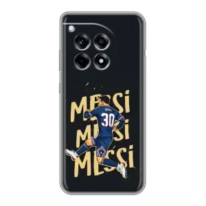 Чехлы для OnePlus 12R (Leo чемпион) (AlphaPrint) (Messi ПСЖ)