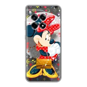 Чехол Disney Mouse OnePlus 12R (PREMIUMPrint) (Minni с бантиком)