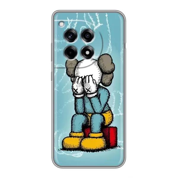 Чохол з принтом «Плач Bearbrick» для OnePlus 12R