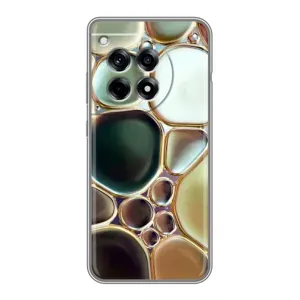 Мраморний чехол на OnePlus 12R (VPrint) (Радужний Мрамор)