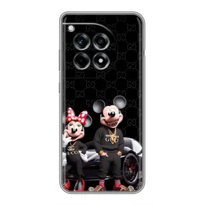 Чехол Disney Mouse OnePlus 12R (PREMIUMPrint) (Семья Маусов)