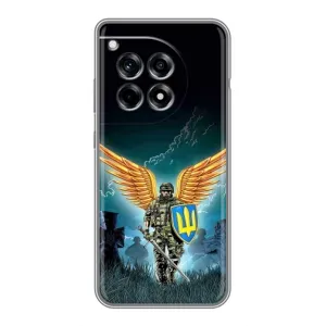 Чехлы с картинкой ЗСУ для OnePlus 12R (AlphaPrint) (Солдат ЗСУ)