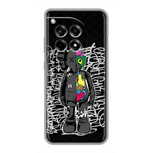 Чохол з принтом «Стиль Bearbrick» для OnePlus 12R