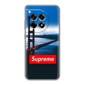 Чеохол для OnePlus 12R з картинкою Supreme (AlphaPrint) (Стиль Supreme)