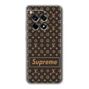 Чеохол для OnePlus 12R з картинкою Supreme (AlphaPrint) (Supreme LV)