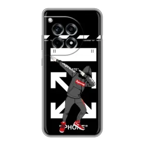 Чеохол для OnePlus 12R з картинкою Supreme (AlphaPrint) (Супрім)