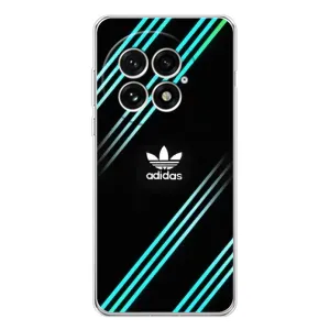Чохли Адидас для OnePlus 13 (AlphaPrint) (Адідас з полосами)