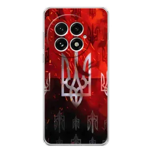 Украинские Чехлы для OnePlus 13 с картинкой УПА (AlphaPrint) (ГЕРБ УПА)