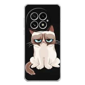 Чохол з принтом для OnePlus 13 (AlphaPrint) Модні коти (Сумний кіт)